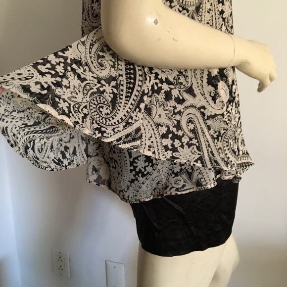 paisley printed trapeze tank top - Picture 6 of 8